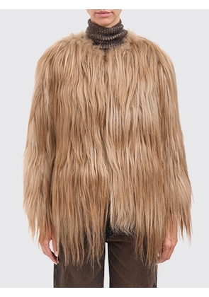 Fur Coat GIORGIO BRATO Woman color Camel