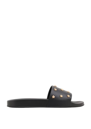 Versace Medusa Stud Leather Slide