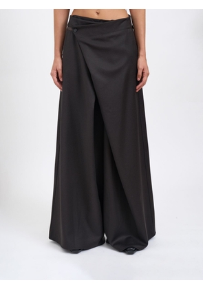 Pants ANDREA YA'AQOV Woman color Brown