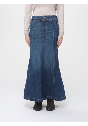 Skirt BOSS Woman color Denim