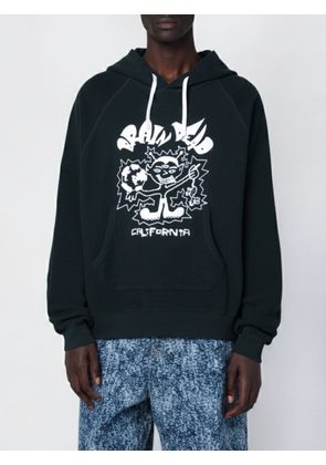 Sweatshirt BRAIN DEAD Men color Forest Green