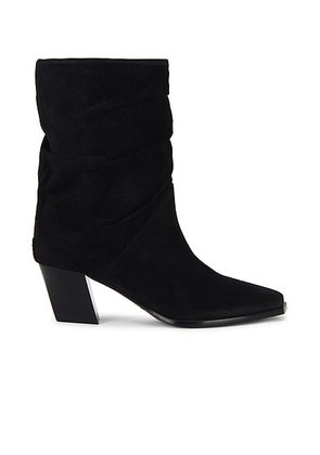 Jimmy Choo Suede Hart Boot in Black - Black. Size 36 (also in 36.5, 37, 37.5, 38, 38.5, 39, 39.5, 40, 41).
