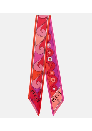 Pucci Iride silk twill scarf