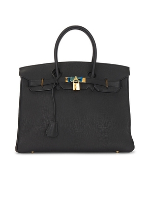 hermes Hermes Togo Birkin 35 Handbag in Noir - Black. Size all.