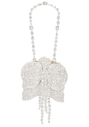 Cult Gaia Giula Wristlet in Pearl - Ivory. Size all.