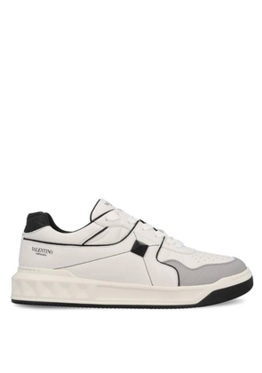 Valentino One Stud Nappa Low-Top Sneakers