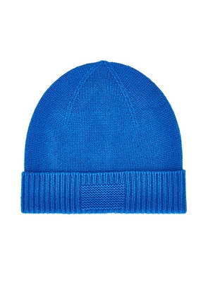 Guest In Residence Rib Cuff Beanie in Twilight - Royal. Size all.
