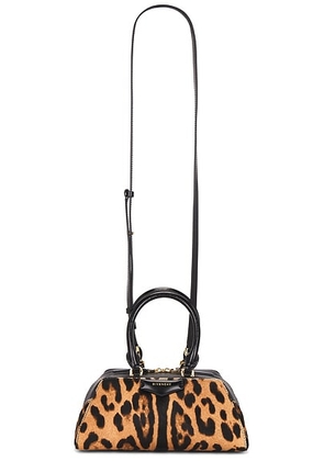 Givenchy Mini Antigona East West Bag in Black & Beige - Black. Size all.