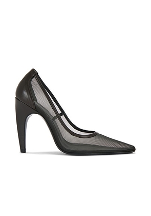 Jude Fame Pump in Brown Mesh - Brown. Size 38 (also in 38.5).