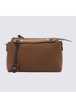 Fendi Brown Leather By The Way Medium To Handle Bag