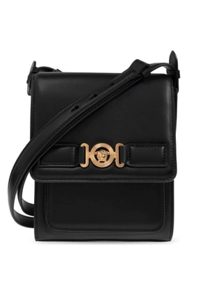 Versace Medusa Leather Messenger Bag