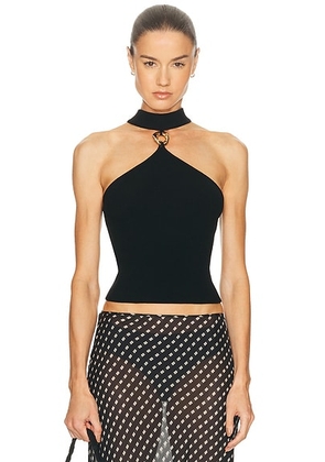 SIMKHAI Renlen Top in Black - Black. Size L (also in M, S, XS).