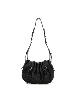 Isabel Marant Black Leather Bolton Shoulder Bag