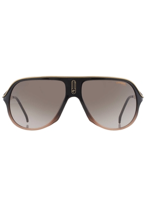 Carrera Brown Gradient Navigator Unisex Sunglasses SAFARI65/N 0DCC/HA 62