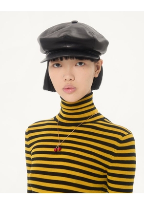 Valentino Garavani Cherryfic Metal And Enamel Necklace Woman ANTIQUE BRASS/RED UNI