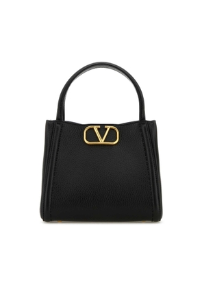 Valentino Garavani Black Leather Handbag
