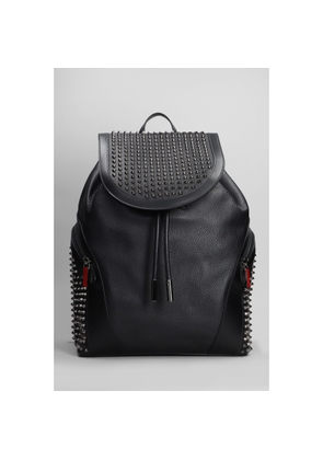 Christian Louboutin Funky Backpack In Black Leather