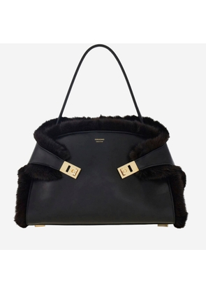 Ferragamo Hug Soft Shoulder Bag