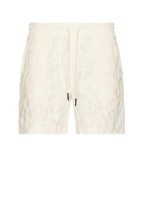 OAS Summit Terry Shorts in White - White. Size M (also in XL/1X).