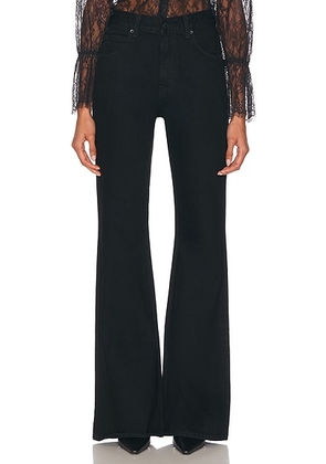 NILI LOTAN Roe Bootcut in Jet Black - Black. Size 30 (also in ).