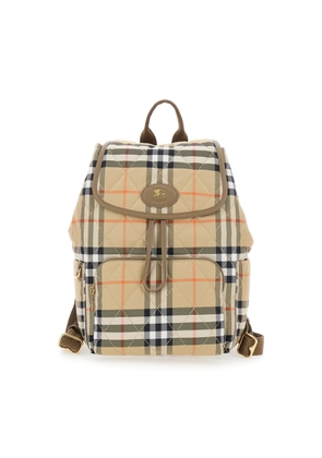 Burberry Embroidered Canvas Backpack