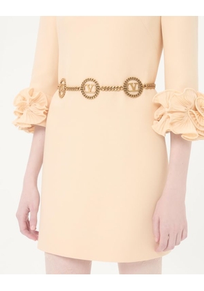 Valentino Garavani Vlogo Signature Chain Belt Woman GOLD L
