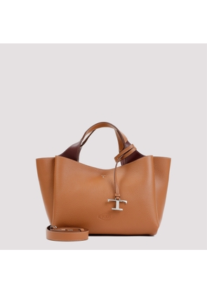Tods Bauletto Sacca Grained Leather Bag