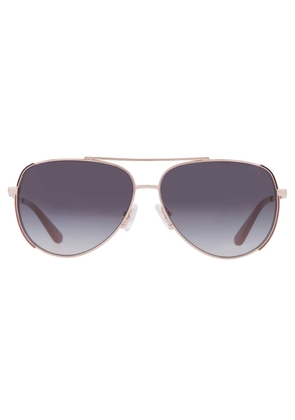 Guess Smoke Gradient Pilot Ladies Sunglasses GU00193 32B 58