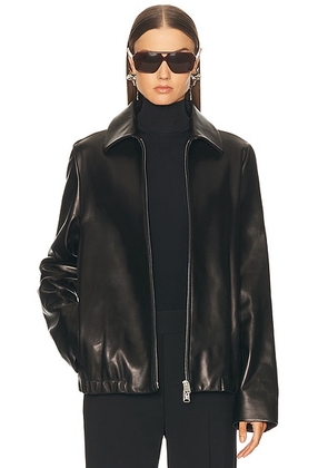 KHAITE Jackson Jacket in Black - Black. Size L (also in M).