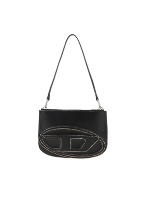 Diesel Black Leather 1dr Shoulder Bag