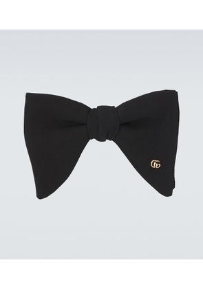 Gucci Silk crepe bow tie