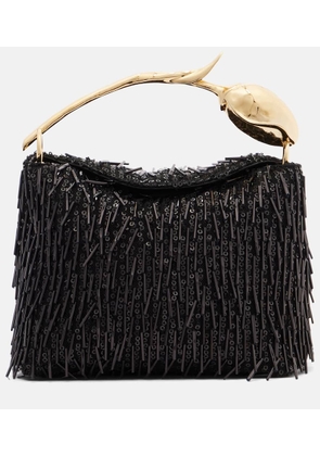 Erdem Bloom Mini embellished tote bag