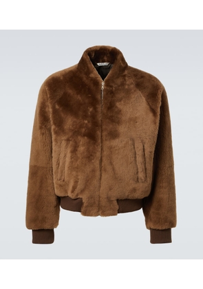 Auralee Shearling blouson jacket