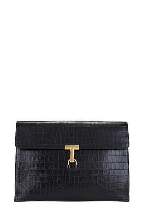 TOM FORD Portfolio in Black - Black. Size all.