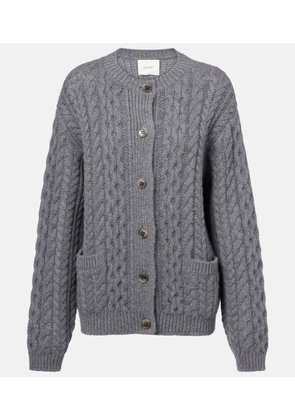 Lisa Yang Ditte cable-knit cashmere cardigan