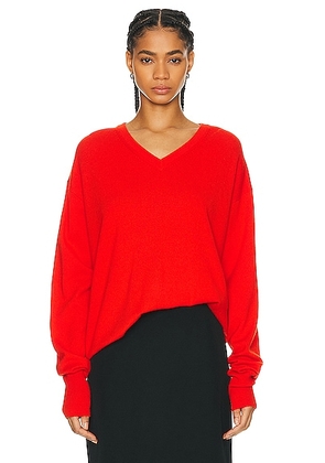 The Row Gracy Top in Firetruck - Red. Size XL (also in ).