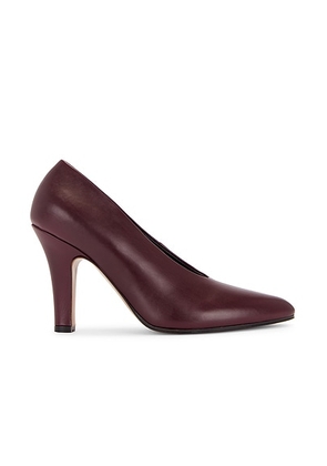 The Row Prudens Pump in Bordeaubergine - Burgundy. Size 41 (also in ).