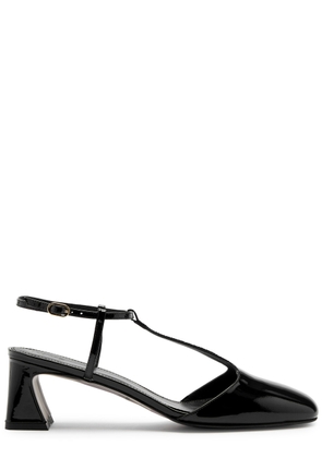Alohas Jayne 65 Patent Leather Slingback Pumps - Black