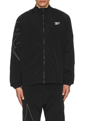 Reebok X Kanghyuk Stitched Logo Track Jacket in Dark Grey - Black. Size XL (also in ).