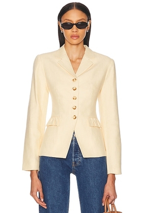 Posse Matilda Jacket in Dusty Citron - Lemon. Size XS (also in ).