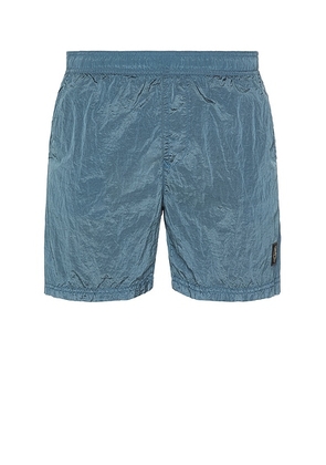 Stone Island Swim Short in Blue Acciaio - Slate. Size S (also in XL/1X).
