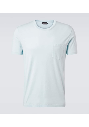 Tom Ford Cotton and silk jersey T-shirt