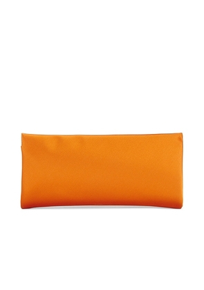 Saint Laurent Supple Pochette in Orange - Orange. Size all.