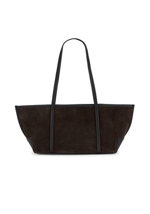 St. Agni Slim Bateau Tote Bag in Coffee - Chocolate. Size all.