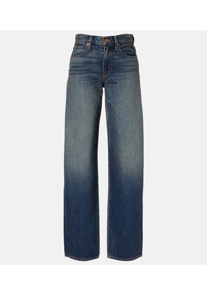 Slvrlake Tess faded wide-leg jeans