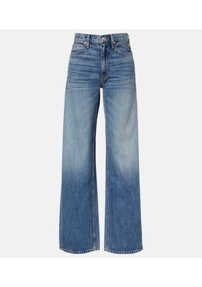 Slvrlake Cassie faded wide-leg jeans