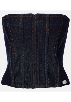 Jean Paul Gaultier Denim corset