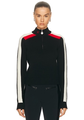 Perfect Moment La Tour Sweater in Black - Black. Size M (also in S, XS).