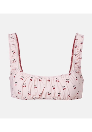 Montce Zoe printed bikini top