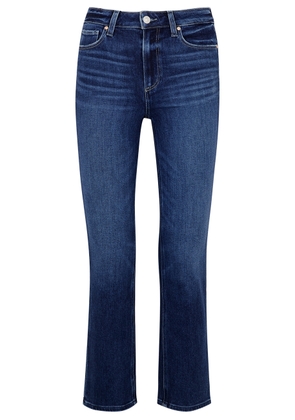 Paige Cindy Straight-leg Jeans - Dark Blue - W23